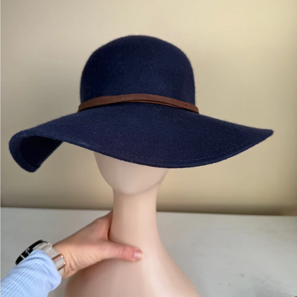 Janie and Jack WOODLAND WEEKEND Wool Felt Hat S 4-5 Floppy Wide Brim Hat